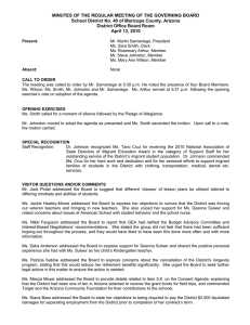4.13.10 Regular Meeting Minutes - Glendale Elementary School