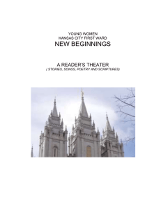 New Beginnings Reader's Theater