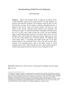 2003. “Measuring Aggregate Welfare in Developing Countries: How