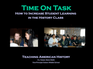 How To Increase Student Time On Task
