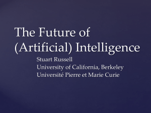 The Future of (Artificial) Intelligence