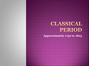 Classical Period Powerpoint