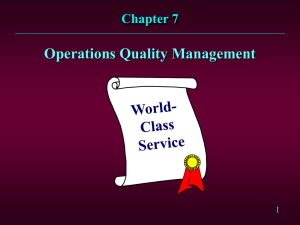 Total Quality Management