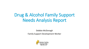 Drug & Alcohol Family Support Needs Analysis Report