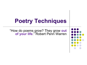 Poetry Terms - Prairie Spirit Blogs
