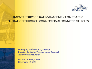 Connected/Automated Vehicles