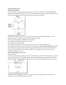 chapter 20 Direct current circuits - E