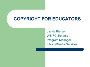Copyright Guidelines PowerPoint - Winston