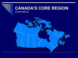 Canada's Core Region