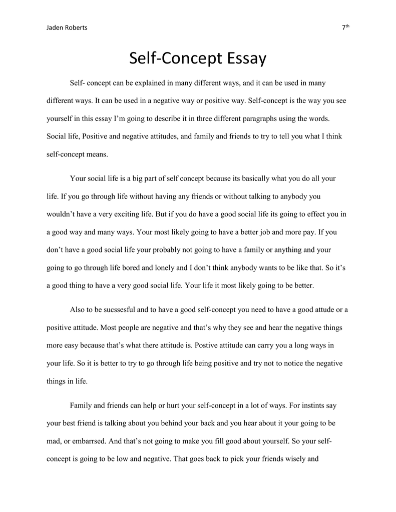 concept of family essay