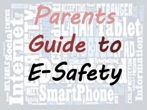 Parents Guide to E-Safety - Longfield Primary School