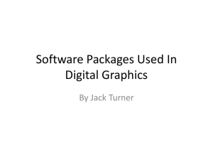 Software Packages Used In Digital Graphics