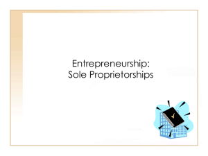 Chapter 031 - Entrepreneurs & Sole