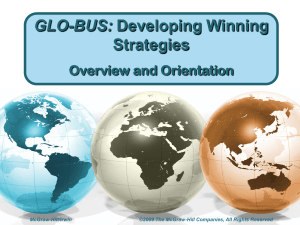 Glo-Bus Orientation