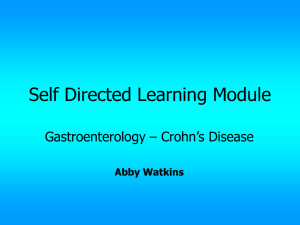 The Crohn's Disease module is available here.