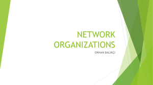 NETWORK ORGANIZATIONS