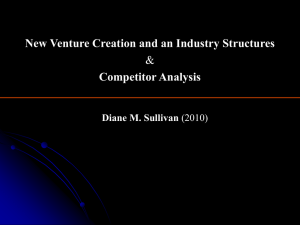 Industry Structures and CADs