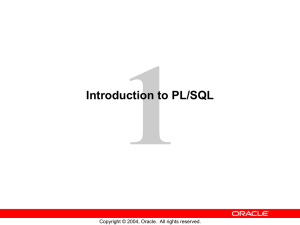 PL/SQL - dbmanagement.info