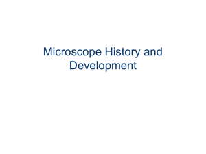Development of Microscopes ppt
