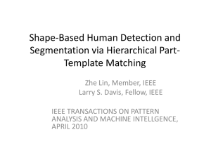 Shape-Based Human Detection and Segmentation via Hierarchical