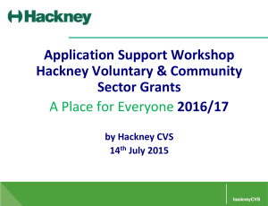 Application Support Workshop 16/17