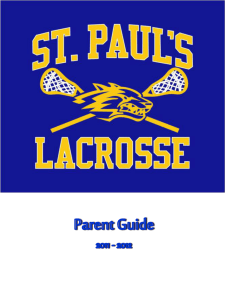 Who is eligible to join St. Paul's Lacrosse Club?