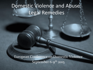 Belfast and South Eastern Domestic Violence Partnerships