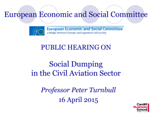 Low Fares Airlines - EESC European Economic and Social Committee