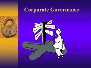 Corporate Governance