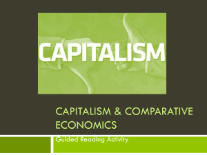 Capitalism & Comparative Economics - fchs