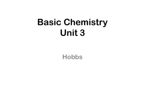 Introduction to Chemistry