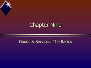 Chapter 9: Products