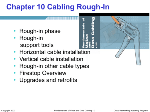 Fundamentals of Voice and Data Cabling
