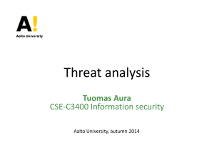 06 Threat analysis