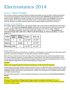 Level 4: Electric Field Strength