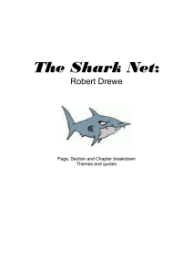 The Shark Net - Section summary - Year11Lit