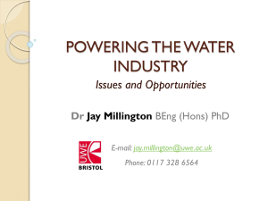 powering the water industry - British Hydropower Association