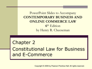 Chapter 002 - Constitutional Law for Business & Online