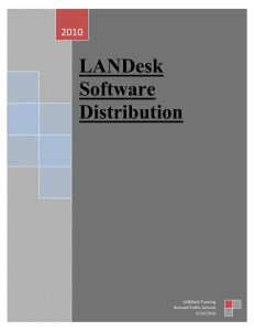 LANDesk Software Distribution