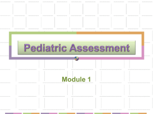 Pediatric Assessment - Austin Community College