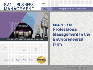 Small Business Management 14e.