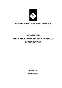 ACPSPEC.doc - ASIC Searches and Lodgements