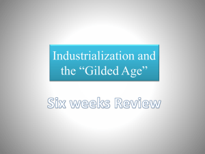 Gilded Age Six Weeks R