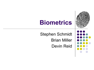 Biometrics - Physics, Computer Science and Engineering