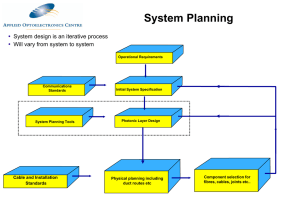 Unit 1.2 Public network system planning
