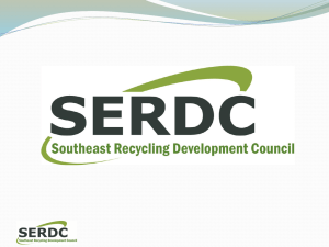 Eleven states united to develop and promote sustainable recycling