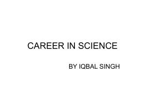 career in medical - Guru Gobind Singh Study Circle