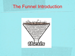The Funnel Introduction