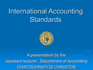 International Financial Reporting Standards