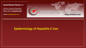 Seyed Moayed Alavian - Global Hepatitis Community